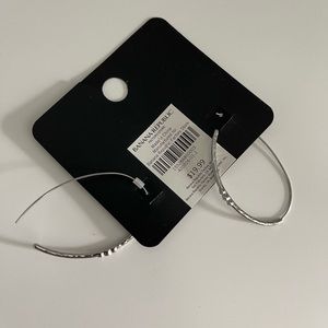 Banana Republic Silver hoops
